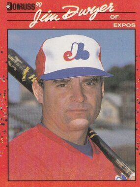 Jim Dwyer - Donruss 90 Baseball Card